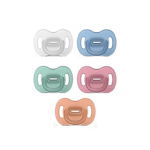 Suavinex Smoothie Anatomical Pacifier All Silicone 6-18m x1