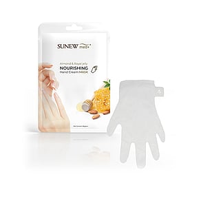 SunewMed+ Nourishing Hand Cream Mask Almond & Royal Jelly x1 Pair