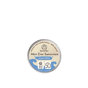 Suntribe Mini Zinc Sunscreen SPF50 Ocean Blue 15g