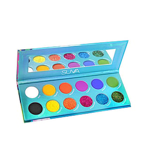 SUVA Beauty Magic Pressed Pigment Glitter Palette 12x1g (12x0.035oz)