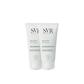 SVR Spirial Cream 48h Intense Anti-Perspirant Deodorant 50ml x2