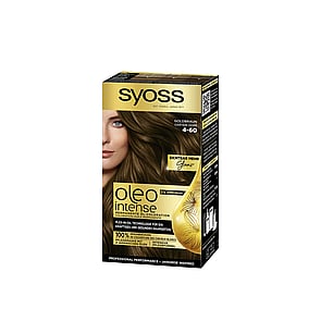 Syoss Oleo Intense Permanent Oil Color Coloración Permanente del Cabello 4-60 Golden Brown