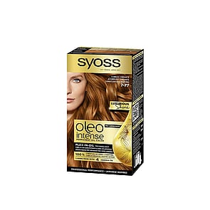 Syoss Oleo Intense Permanent Oil Color Permanent Hair Dye 7-77 Vibrant Copper