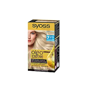 Syoss Oleo Intense Permanent Oil Color Permanent Hair Dye 12-00 Silver Blond