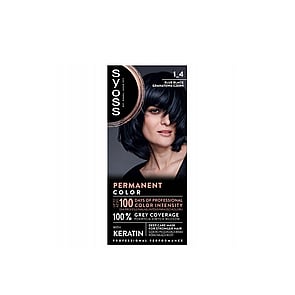 Syoss Permanent Coloration Permanent Hair Dye 1_4 Blue Black
