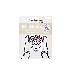 The Crème Shop Brighten Up, Skin! Animated Llama Face Mask 25g