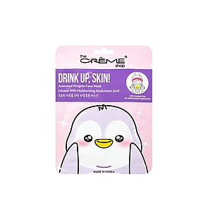 The Crème Shop Drink Up, Skin! Animated Penguin Face Mask 25g (0.88 oz)