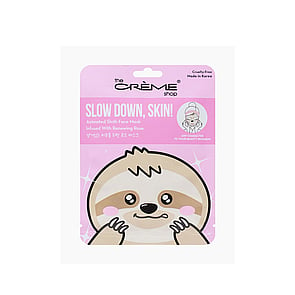 The Crème Shop Slow Down, Skin! Animated Sloth Face Mask 25g