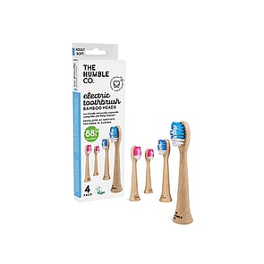 The Humble Co. Bamboo Electric Toothbrush Heads x4