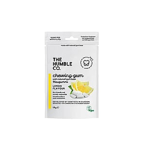 The Humble Co. Natural Chewing Gum Lemon Flavour 19g