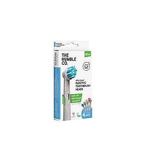 The Humble Co. Plant-Based Electric Toothbrush Heads x4