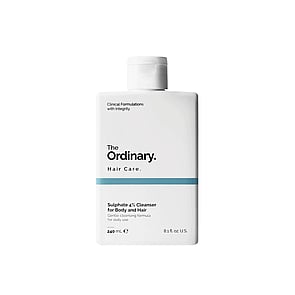 The Ordinary Hair Care Sulphate 4% Cleanser for Body and Hair 240ml