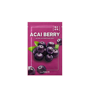 The Saem Natural Acai Berry Mask Sheet 21ml (0.71fl oz)