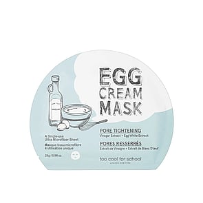 Too Cool For School Egg Cream Pore Tightening Mask