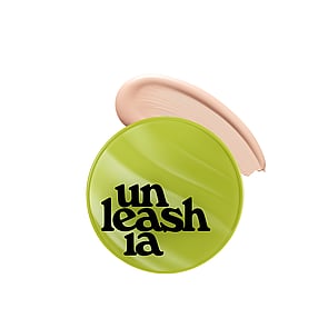 Unleashia Satin Wear Healthy-Green Cushion Foundation SPF30 27W Peachtan 15g
