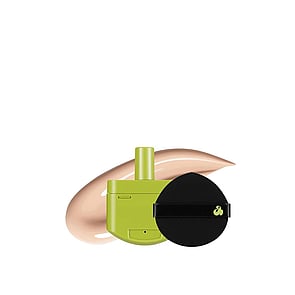 Unleashia Satin Wear Healthy-Green Cushion Foundation SPF30 Re-Feel 18C Seashell 15g