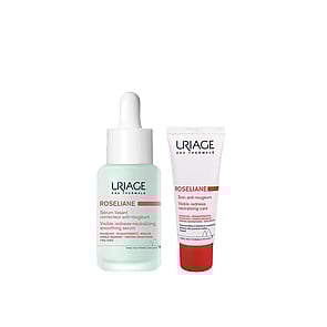 Uriage Roseliane Visible Redness-Neutralizing Smoothing Serum 30ml + Roséliane Anti-Redness Cream 15ml