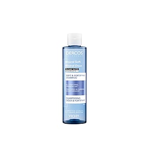 Vichy Dercos Mineral Soft Soft & Fortifying Shampoo 200ml (6.76floz)