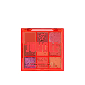 W7 Makeup Jungle Colour Toucan Pressed Pigment Palette 8.1g (0.28 oz)