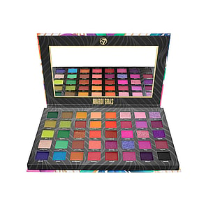 W7 Makeup Mardi Gras Express Yourself Pressed Pigments Palette