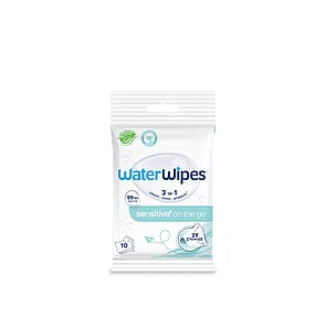 WaterWipes Sensitive+ On the Go Wipes x10