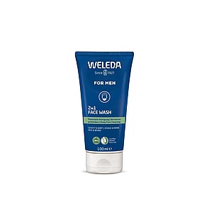 Weleda For Men 2-in-1 Face Wash 100ml (3.38floz)