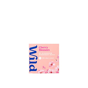 Wild مزيل عرق طبيعي عبوة تعبئة Cherry Blossom 40g
