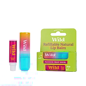 Wild Refillable Natural Lip Balm Passion Fruit Swirl 4.5g