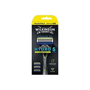 Wilkinson Sword Hydro 5 Sensitive Razor + 3 Replacement Blades