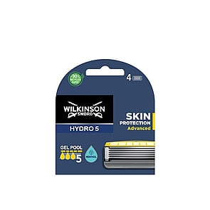Wilkinson Sword Hydro 5 Skin Protection Advanced Replacement Razor Blades x4