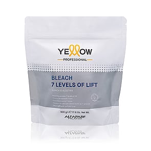 Yellow Professional Bleach 7 Levels Of Lift Bleaching Powder 500g