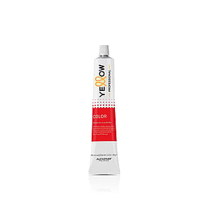Yellow Professional Color Crema Colorante Cosmética Permanente 7.45 Rubio Cobrizo Caoba Medio 100ml