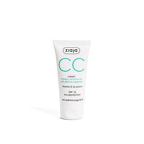 Ziaja CC Cream Irritated, Sensitive Skin with Dilated Capillaries SPF10 (1.7floz)