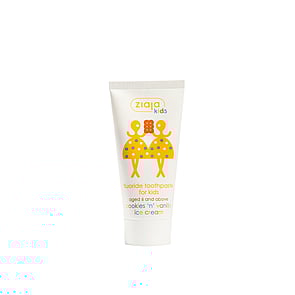Ziaja Kids Fluoride Toothpaste for Kids Cookies 'n' Vanilla Ice Cream 50ml