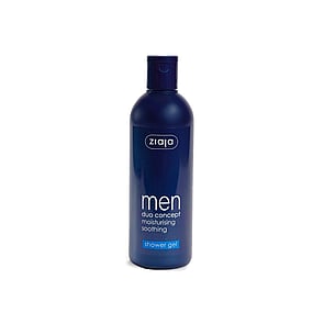 Ziaja Men Duo Concept Moisturizing Soothing Shower Gel 300ml