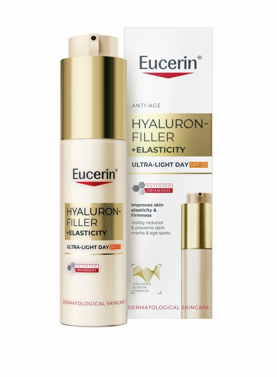 Eucerin Hyaluron-Filler + Elasticity Ultra-Light Day Cream SPF50 50ml