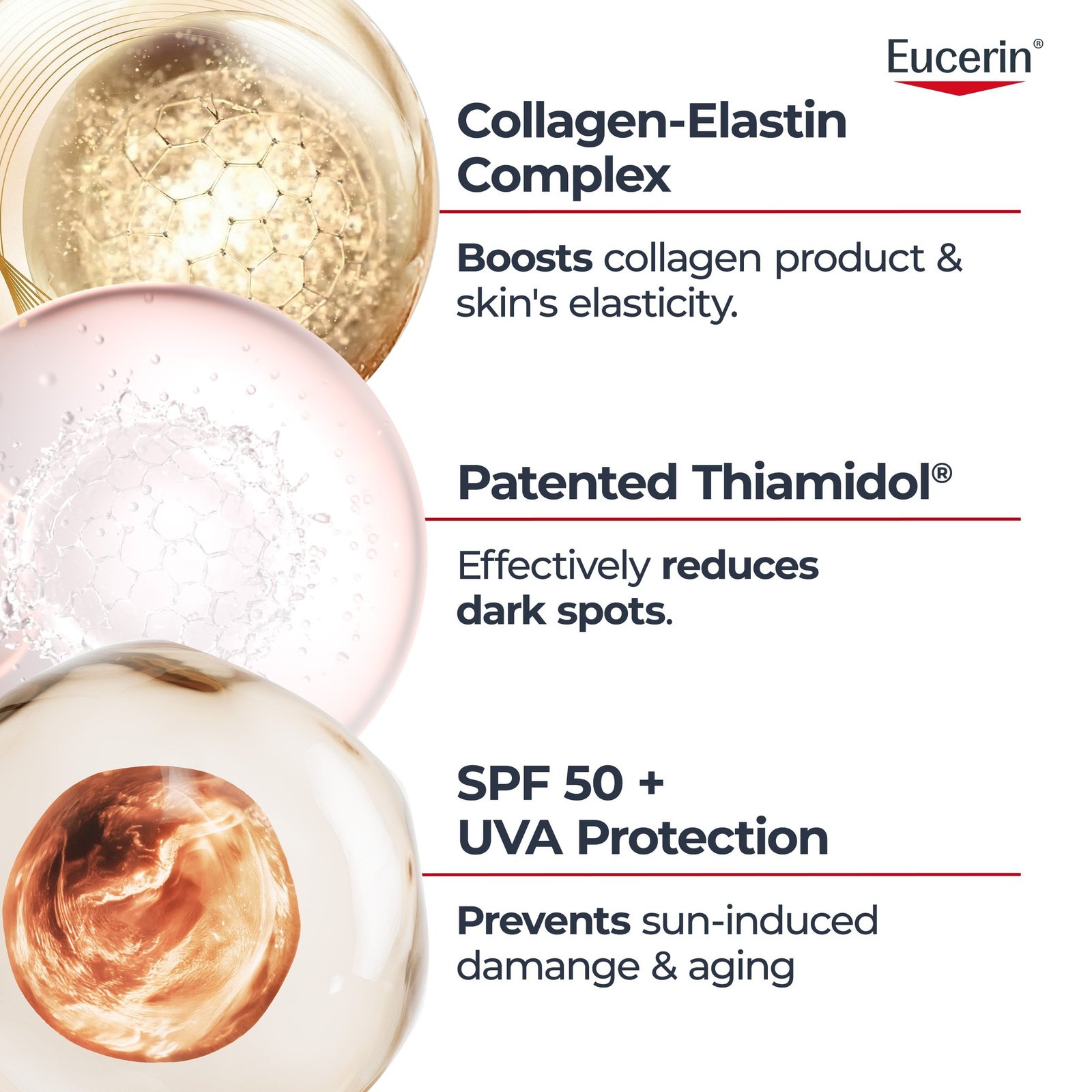 Eucerin Hyaluron-Filler + Elasticity Ultra-Light Day Cream SPF50 50ml