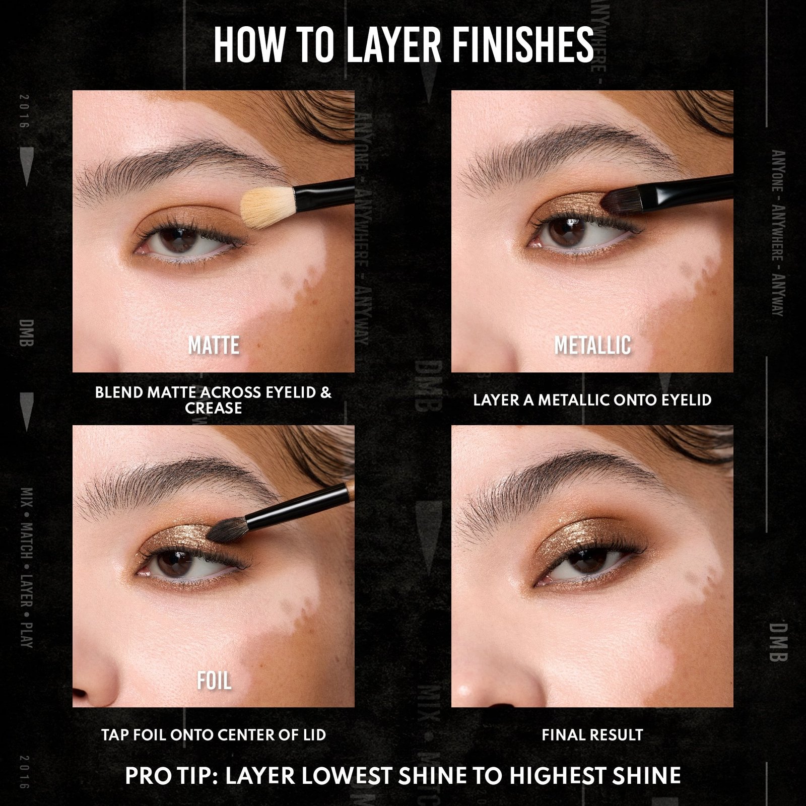 Danessa Myricks Beauty Colorfix Liquid Metals Waterproof Metallic Liquid Pigment