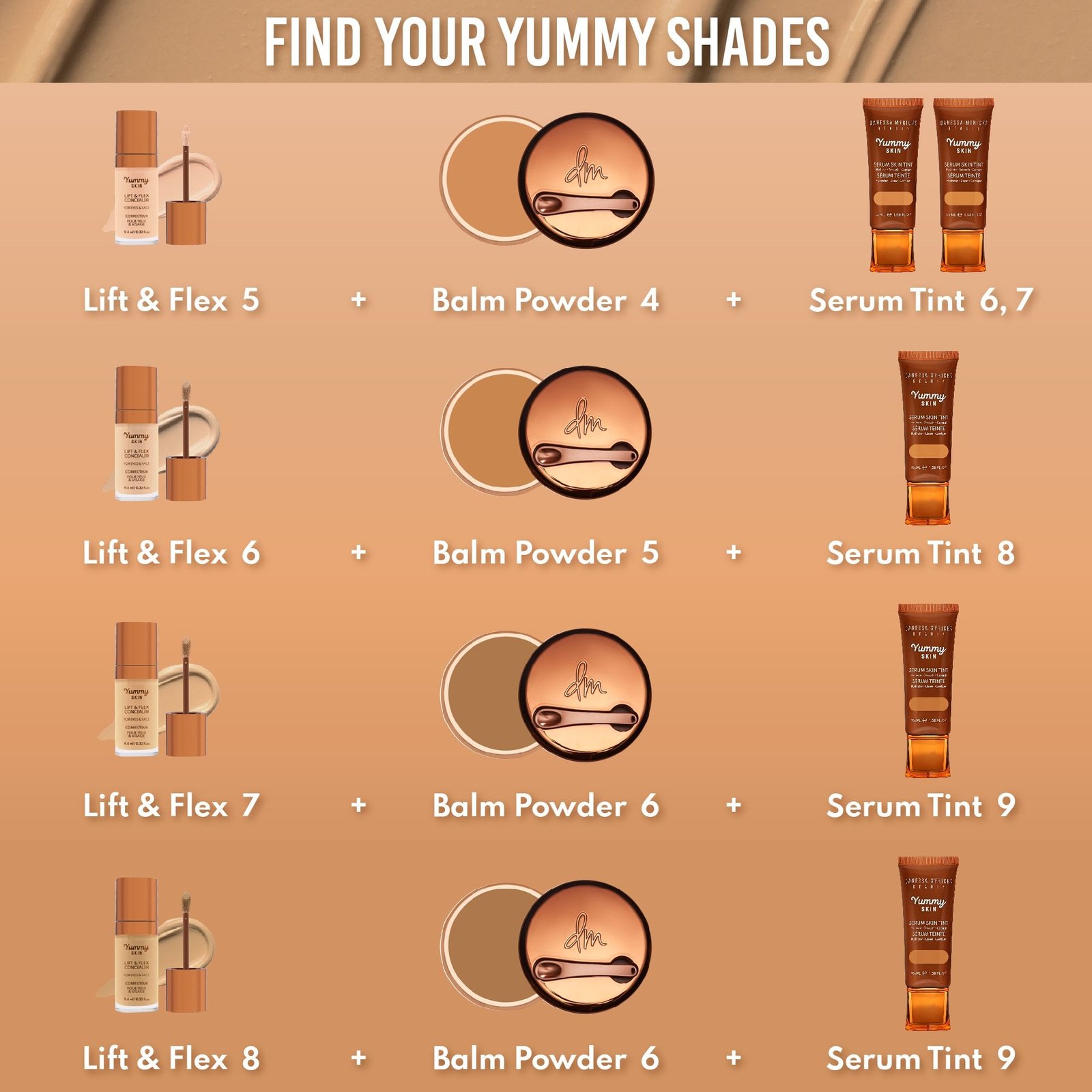 Danessa Myricks Beauty Yummy Skin Lift & Flex Concealer 6 Neutral 8.4ml