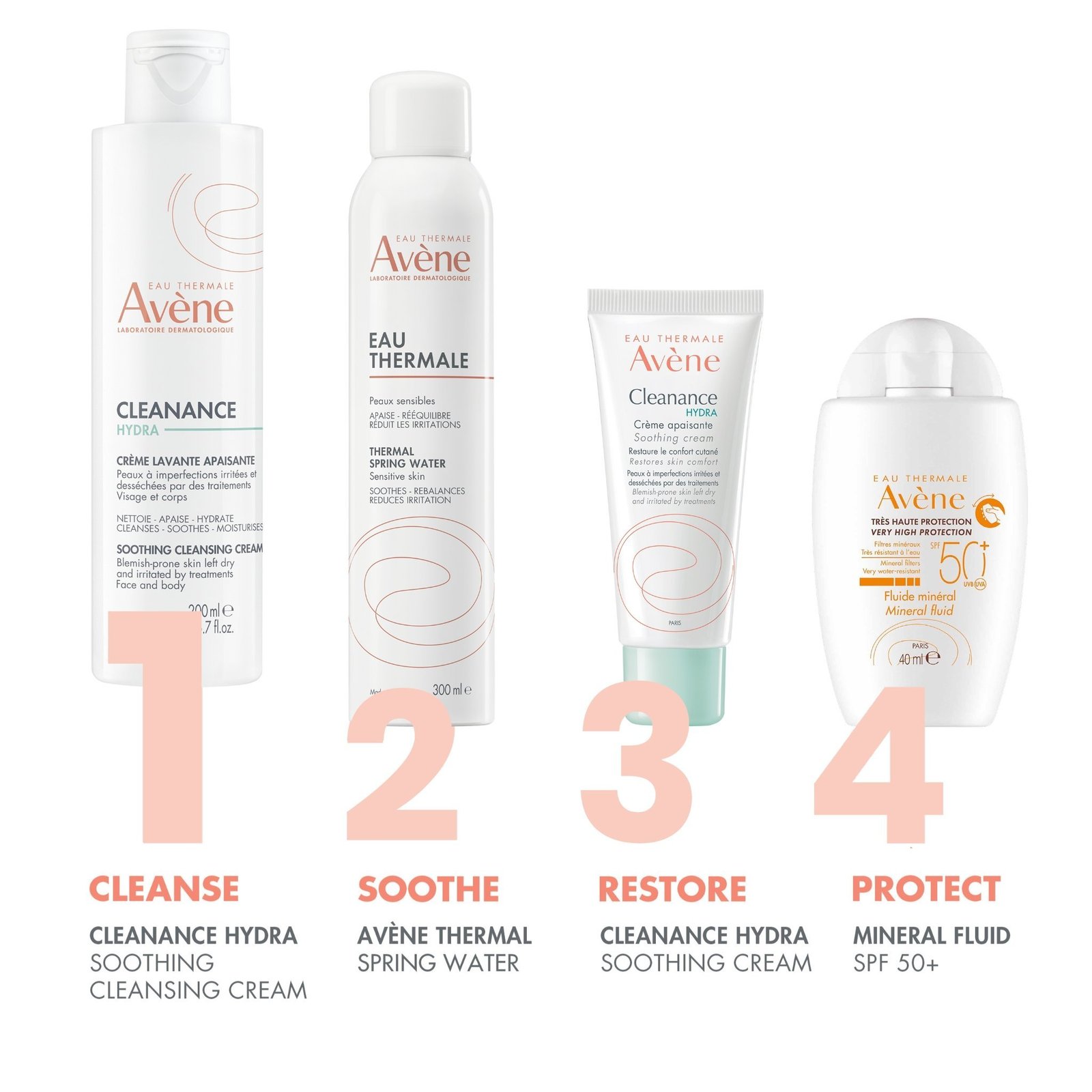 Avène Cleanance Hydra Soothing Cream 40ml (1.35floz)