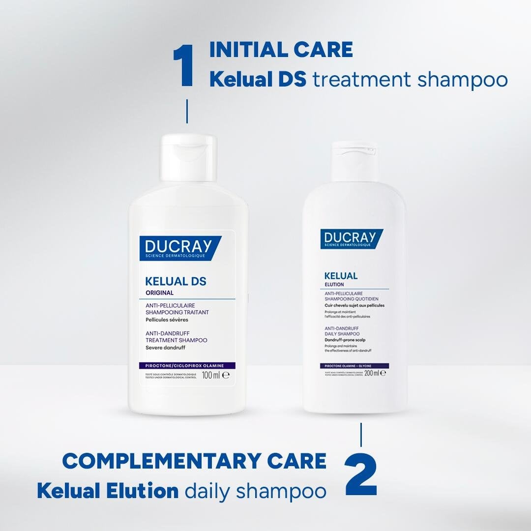 Ducray Kelual DS Anti-Dandruff Treatment Shampoo 100ml