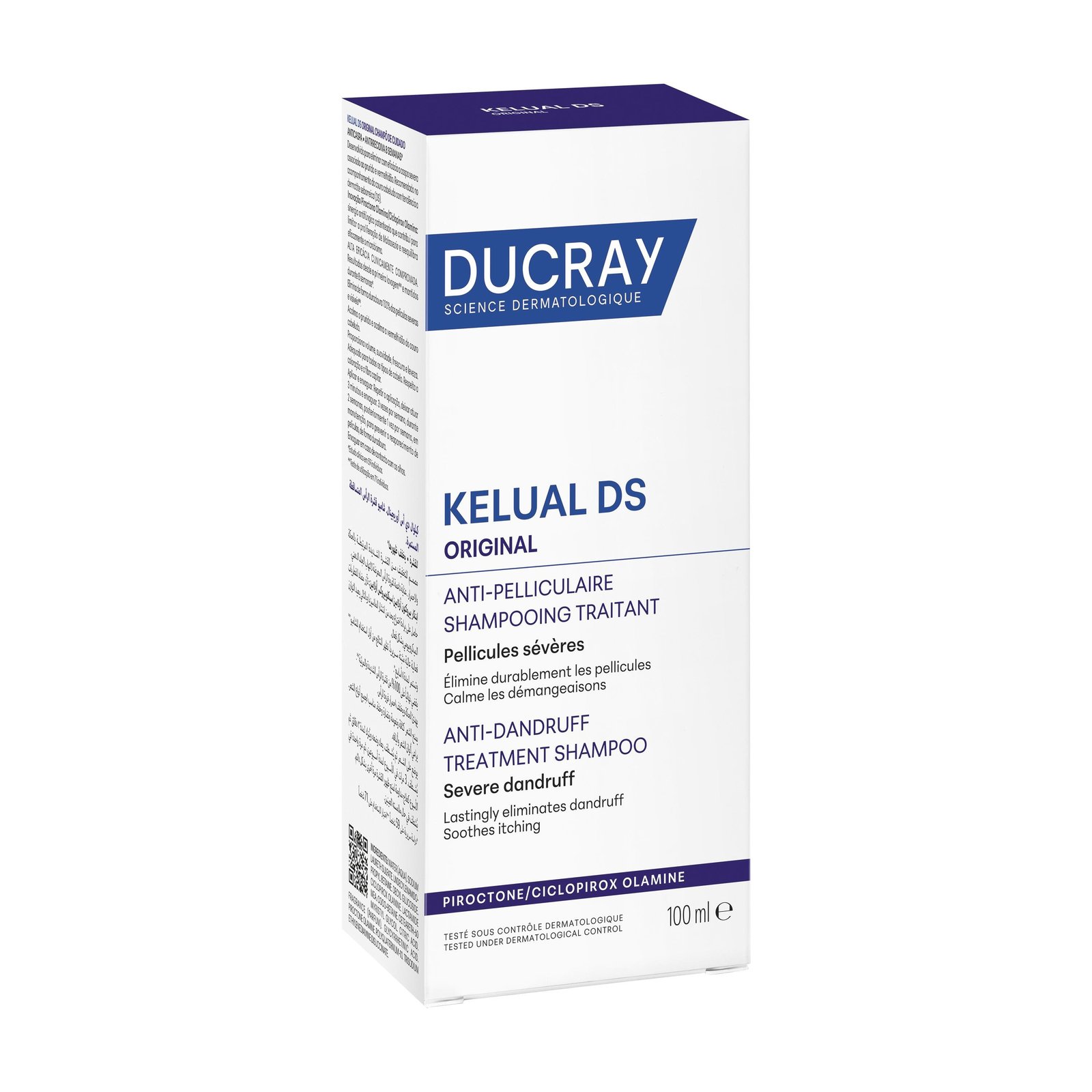 Ducray Kelual DS Anti-Dandruff Treatment Shampoo 100ml