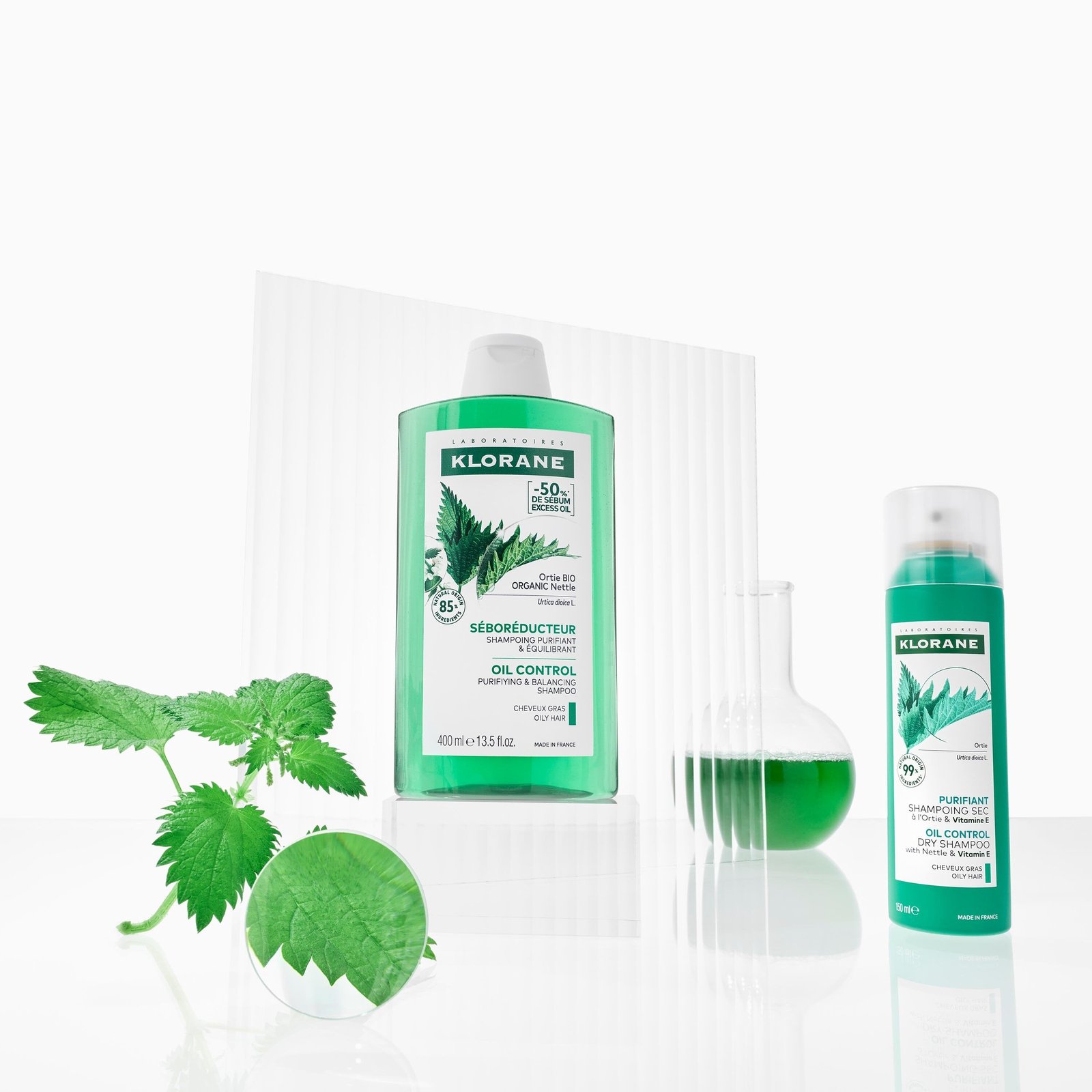 Klorane Oil Control Shampoo with Nettle 400ml