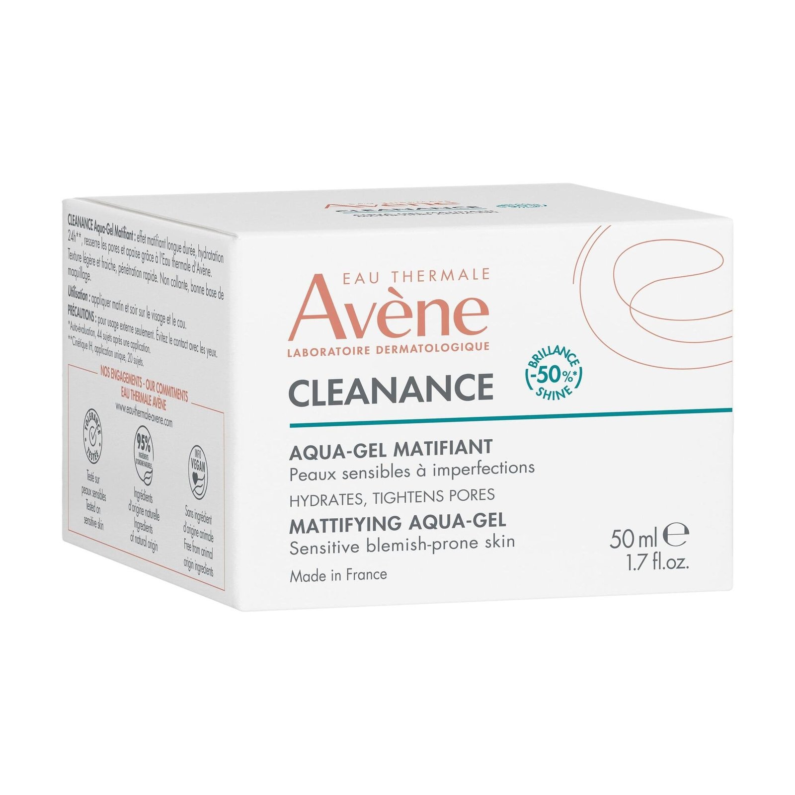 Avène Cleanance Mattifying Aqua-Gel 50ml