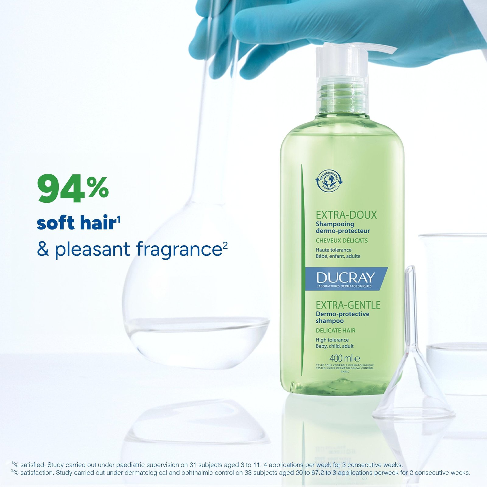 Ducray Extra-Doux Dermo-Protective Shampoo 400ml (13.53floz)