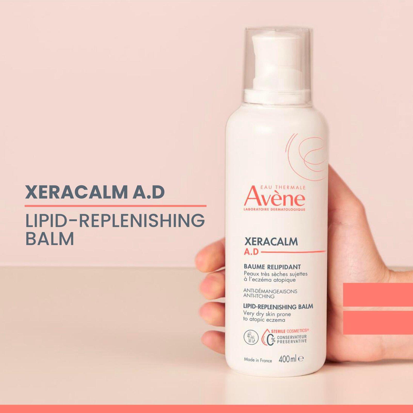 Avène XeraCalm A.D Lipid-Replenishing Balm 400ml