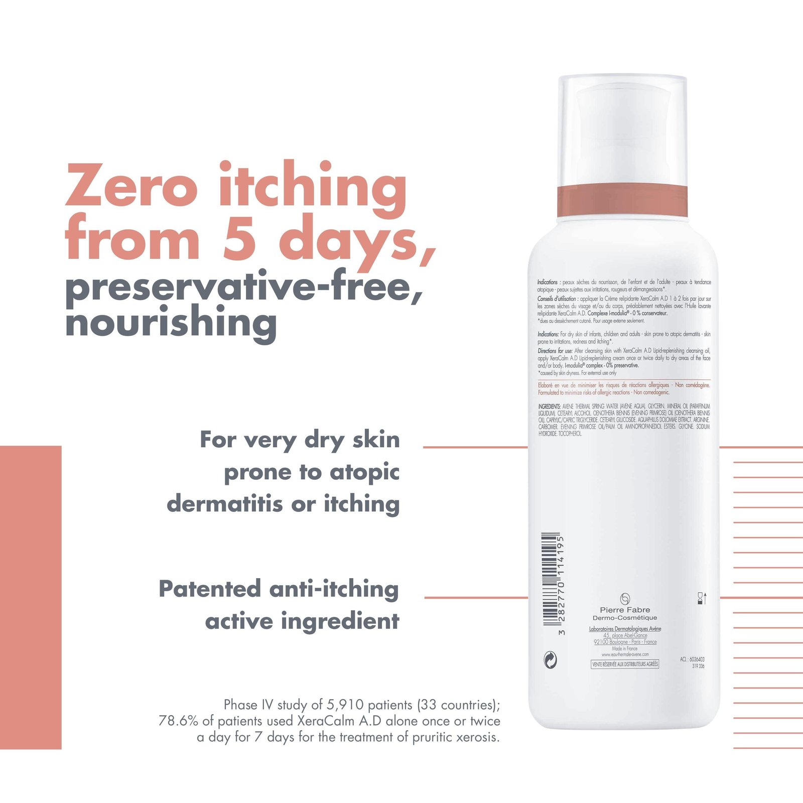 Avène XeraCalm A.D Creme pele atópica 400ml