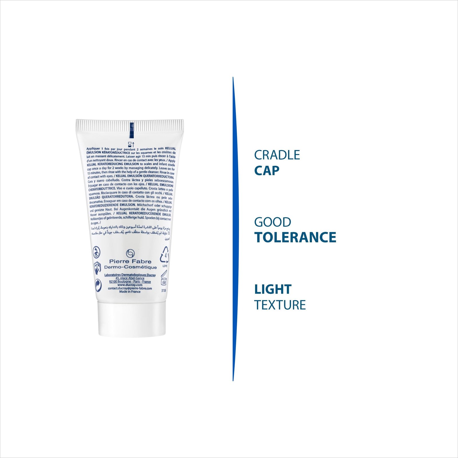 Ducray Kelual Keratoreducing Emulsion Face & Scalp 50ml