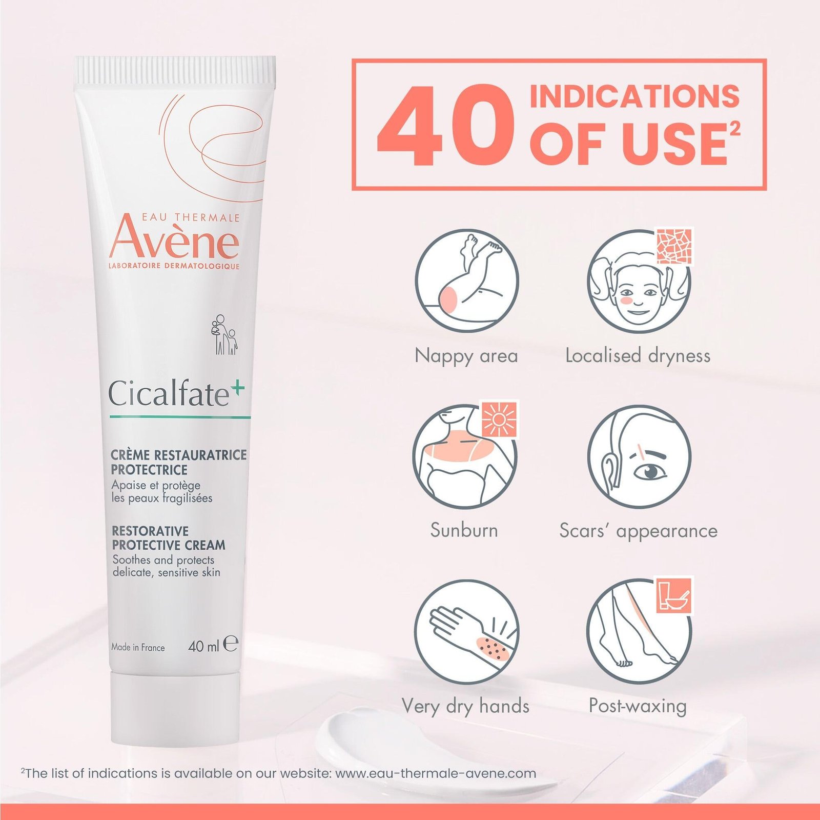 Avène Cicalfate+ Repairing Protective Cream 40ml