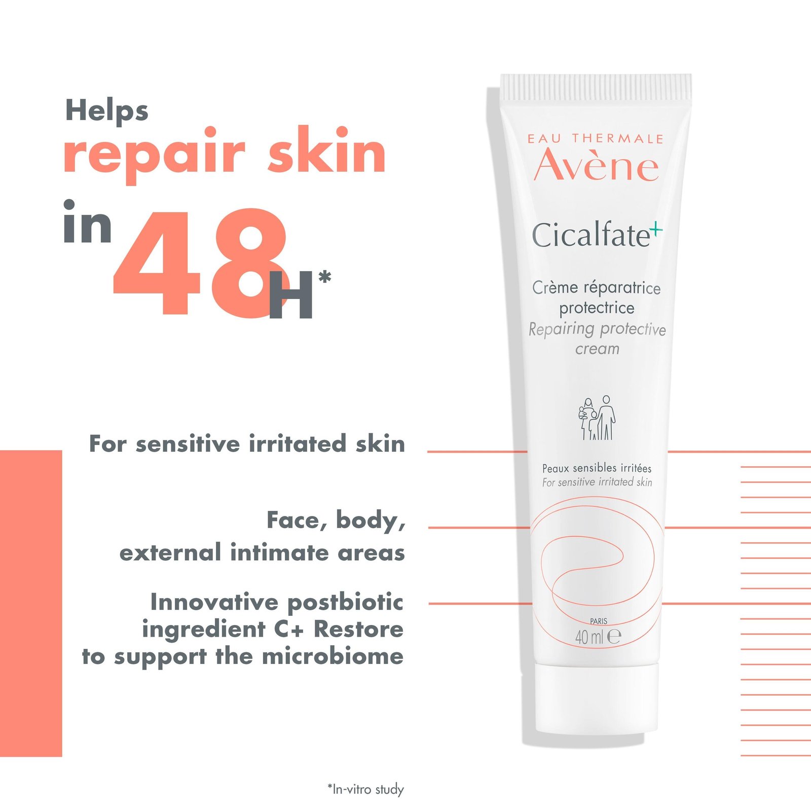 Avène Cicalfate+ Repairing Protective Cream 100ml